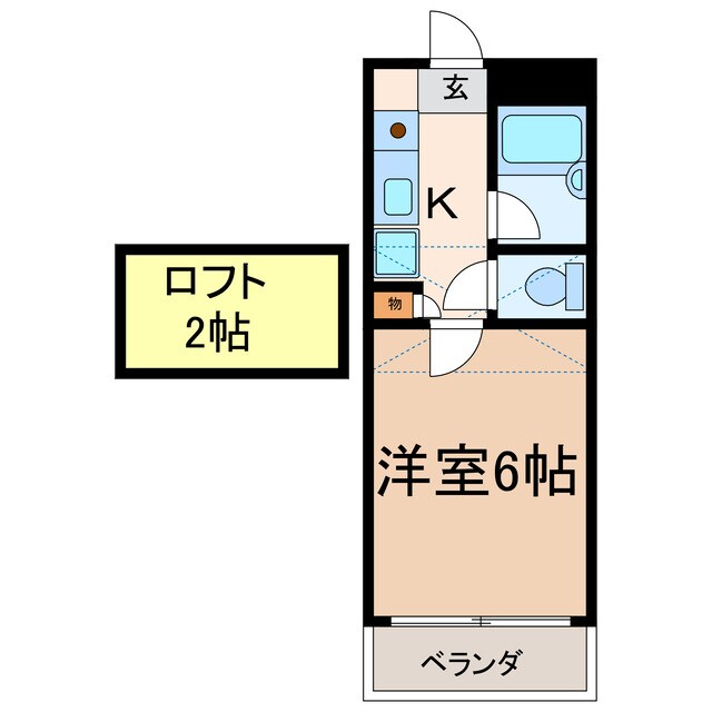 物件間取画像