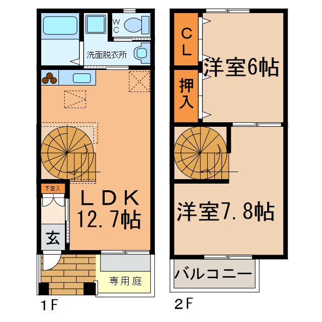 みなみ風の物件間取画像