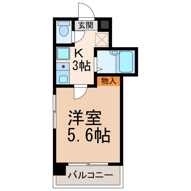 ハーモニアス高蔵寺の物件間取画像