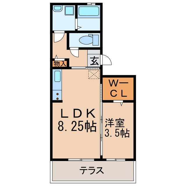 エンペラ柏井の物件間取画像