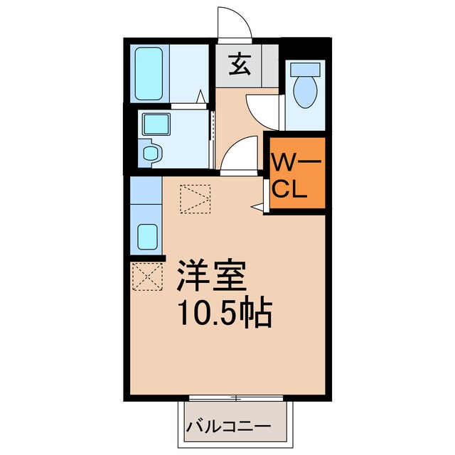 オルテンシア（小野町）の物件間取画像