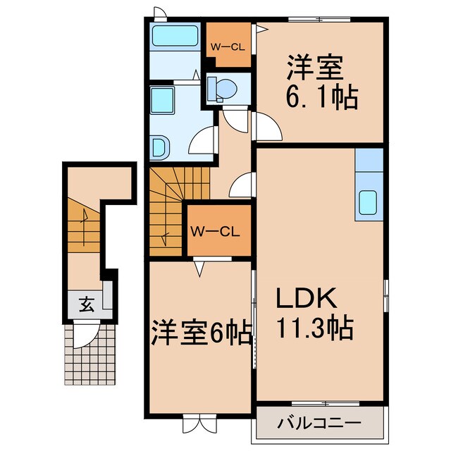 カレントの物件間取画像