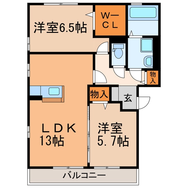 トレステラの物件間取画像