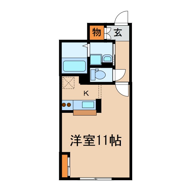 レオネクストハピネスしだみの物件間取画像