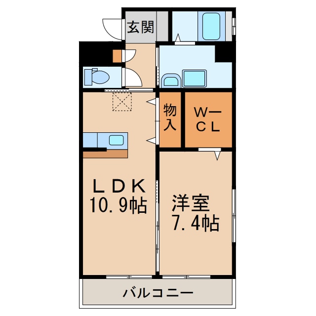 翠城Ⅳの物件間取画像