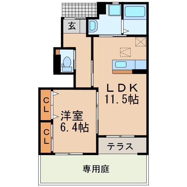 メゾン悠原の物件間取画像