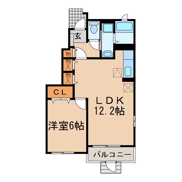 Bonheurの物件間取画像