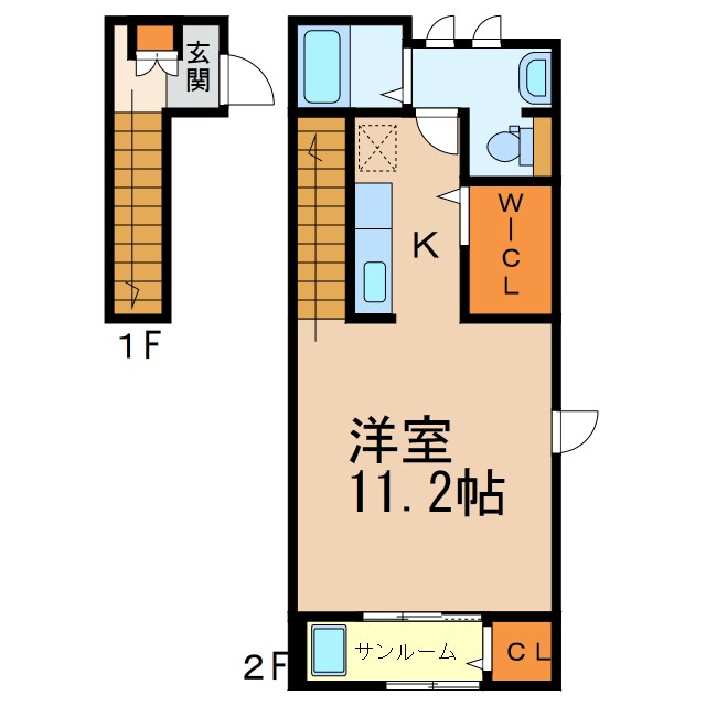 グレースヴィラココアの物件間取画像