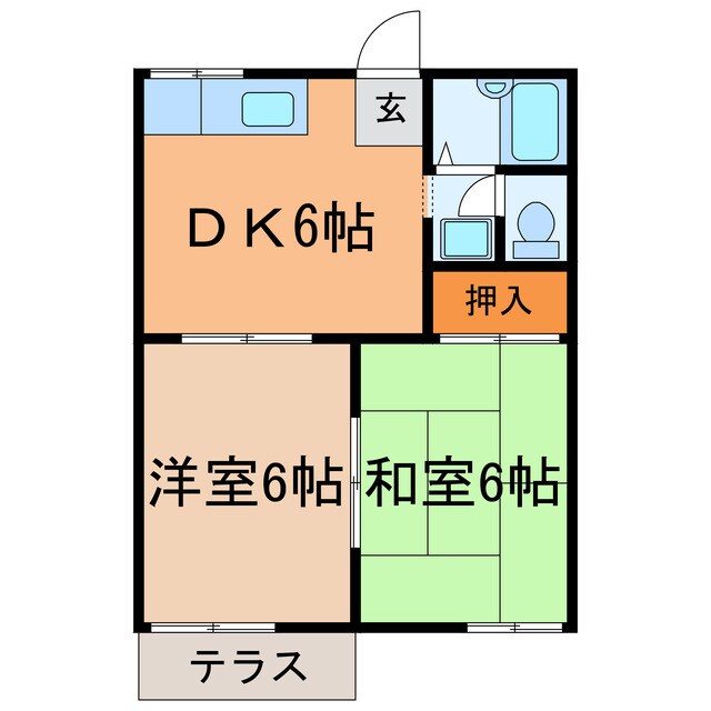 コートビレッジ藤山台の物件間取画像