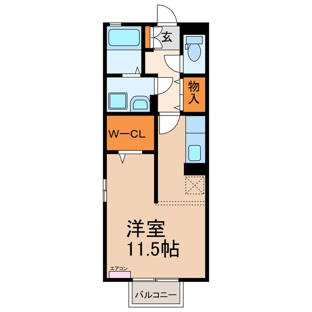 ラ　フォーレ幸心の物件間取画像