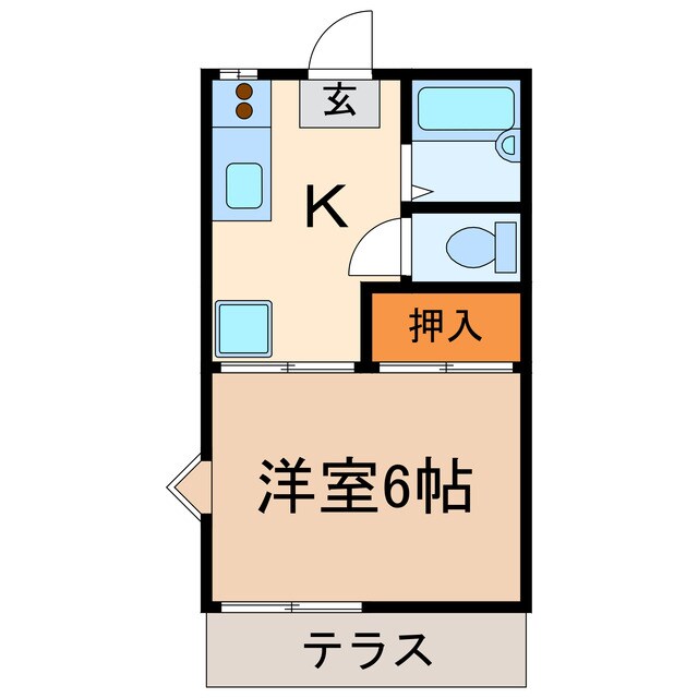 フレグランスエイトの物件間取画像