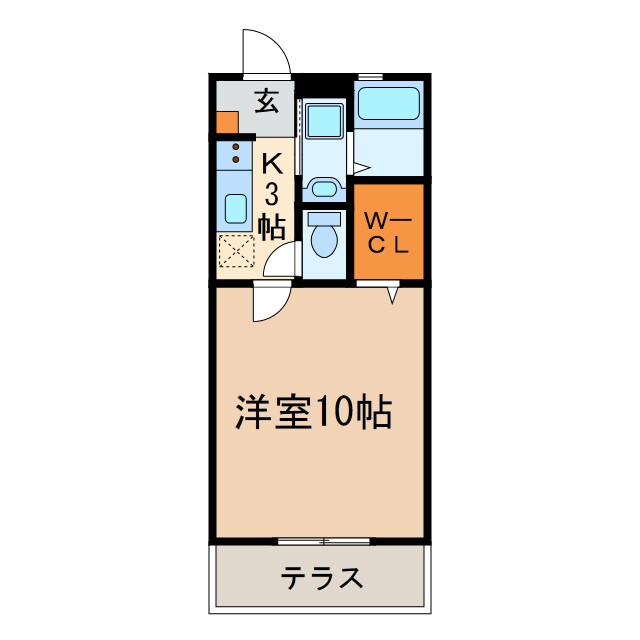 メルベイユ（豊山町）の物件間取画像