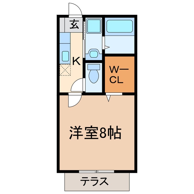 ネオステイゆうの物件間取画像