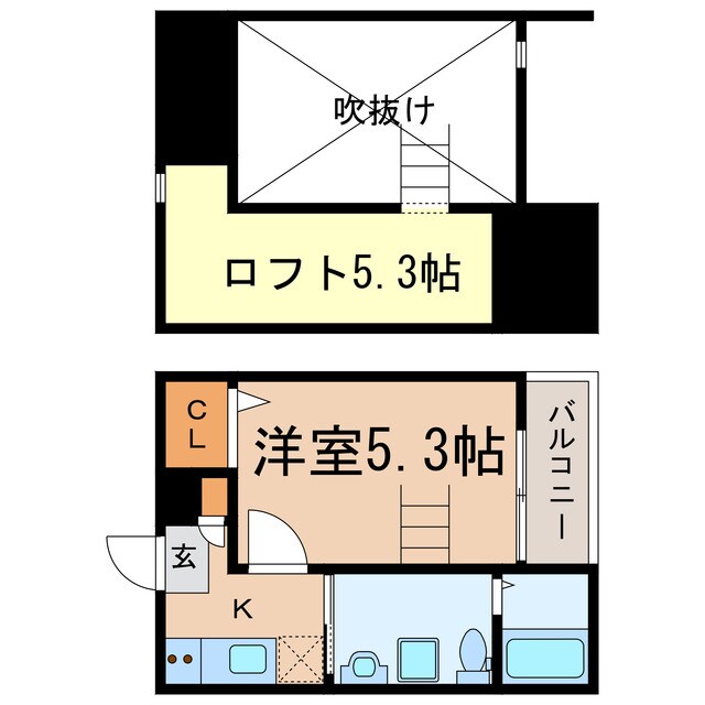 物件間取画像