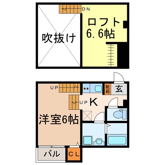 Feliz新守西の物件間取画像