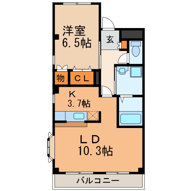 サンパーク白沢（白沢町）の物件間取画像