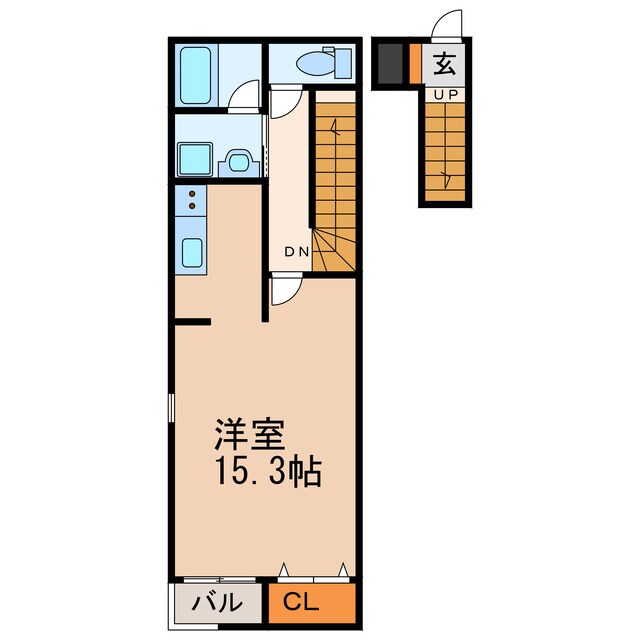 Ks Verious 奏の物件間取画像
