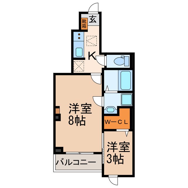 サン　フラッツの物件間取画像