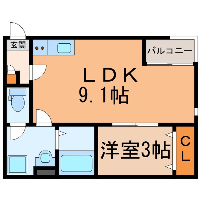 Warren morimakitown Ⅱの物件間取画像