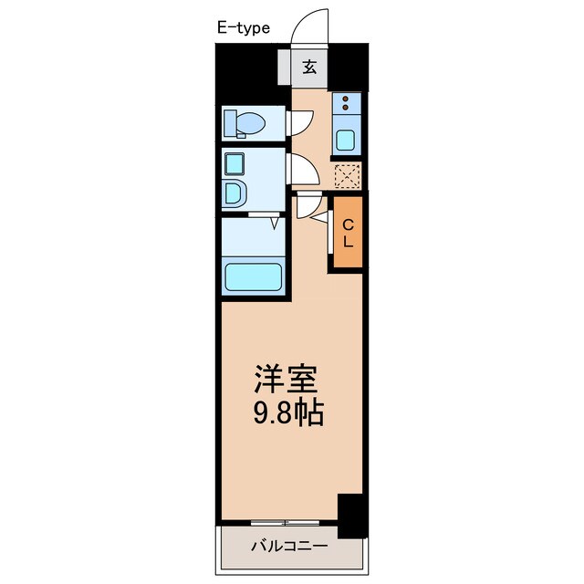 S‐RESIDENCE勝川駅前の物件間取画像