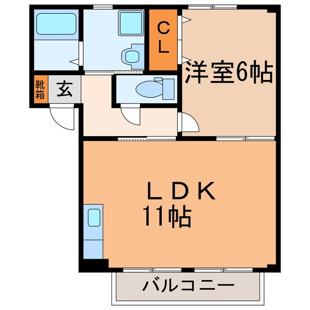 グランメールの物件間取画像