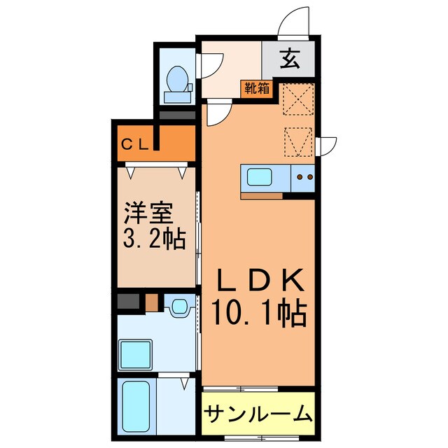 シュミネの物件間取画像