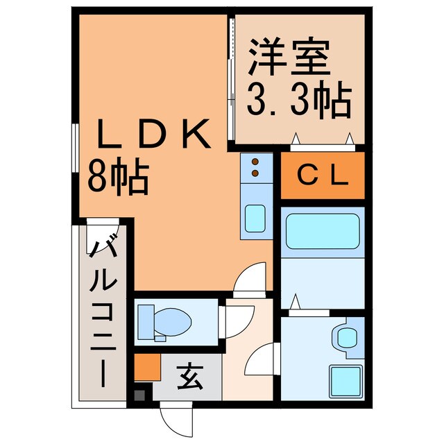 ジーメゾン名古屋楠プレシャスの物件間取画像