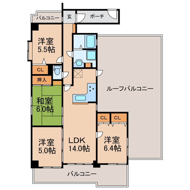 テクノ妙慶の物件間取画像