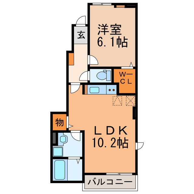 グランツ（東野町西）の物件間取画像