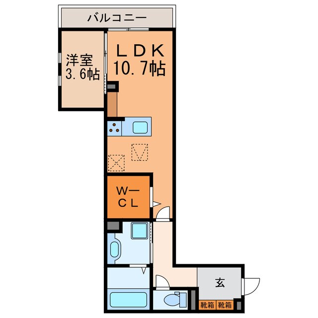 カサブランカの物件間取画像