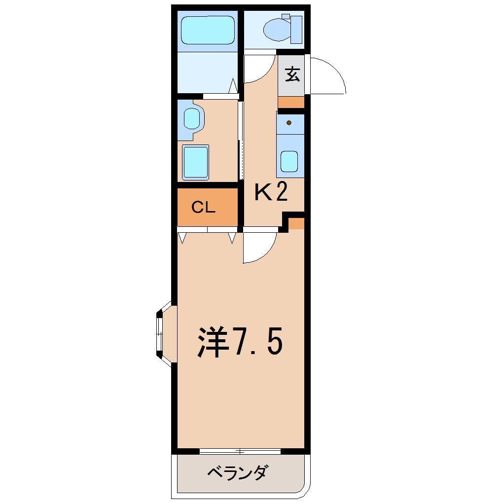 グリーンフィールドの物件間取画像