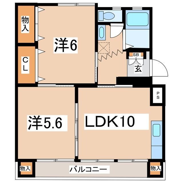 昭和コーポの物件間取画像