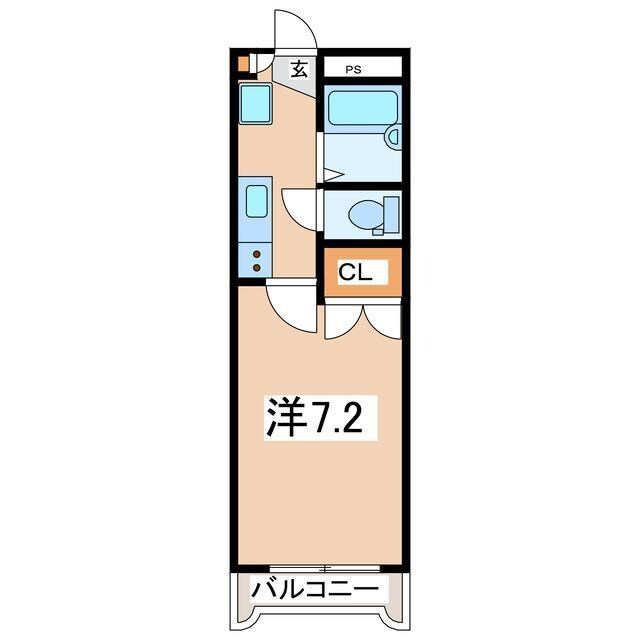 ラ・プラド本町の物件間取画像