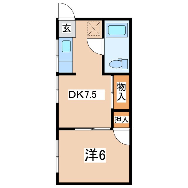 物件間取画像