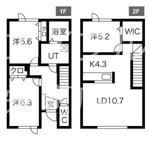 Leprechaun（レプラコーン）の物件間取画像