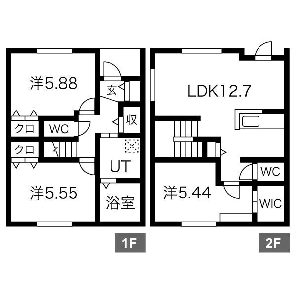 アークロードIIの物件間取画像