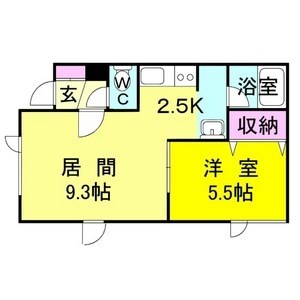 物件間取画像