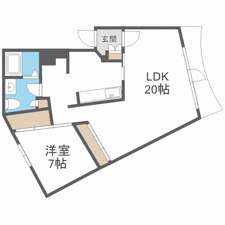 CASA・N11の物件間取画像