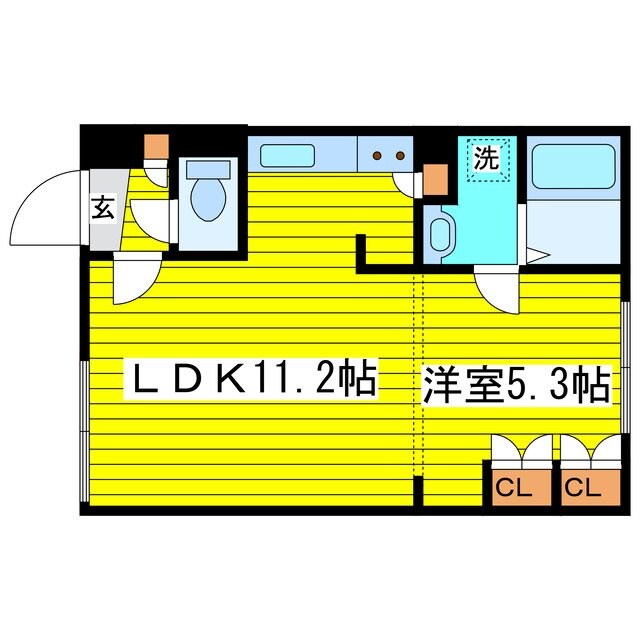 M-STAGE北9条の物件間取画像