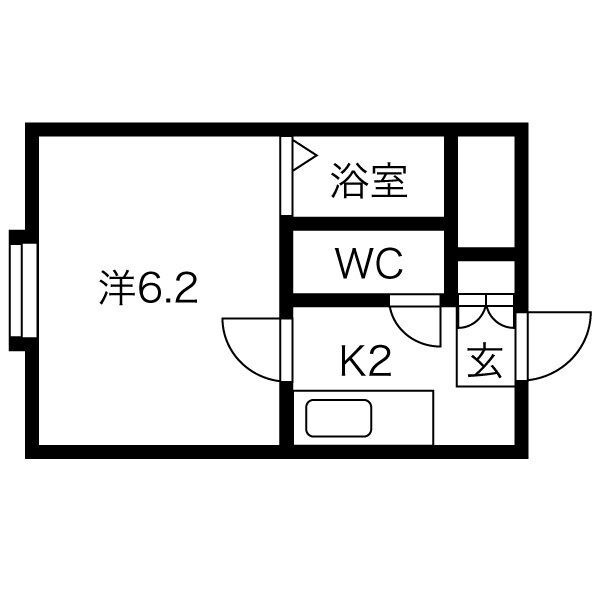 物件間取画像