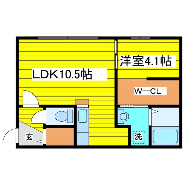 SENNA元町の物件間取画像