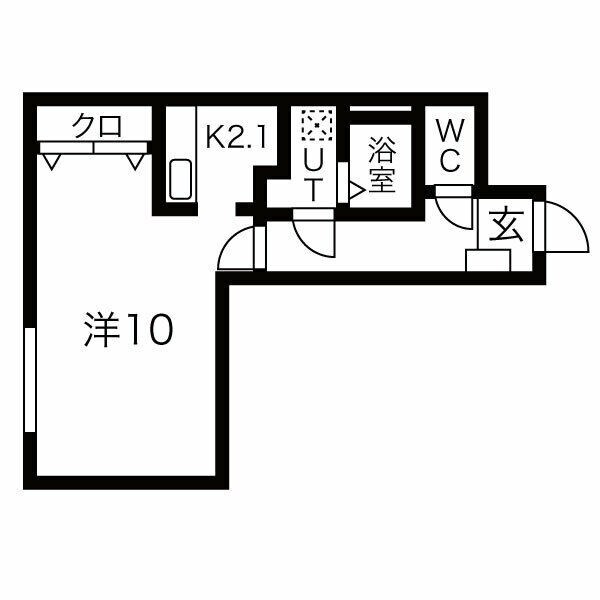 ボヌール17の物件間取画像