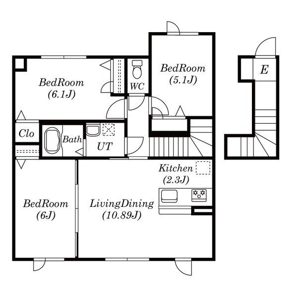 シャーメゾン元町グランビレッジW棟の物件間取画像