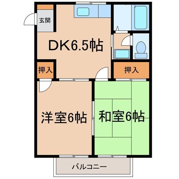 物件間取画像