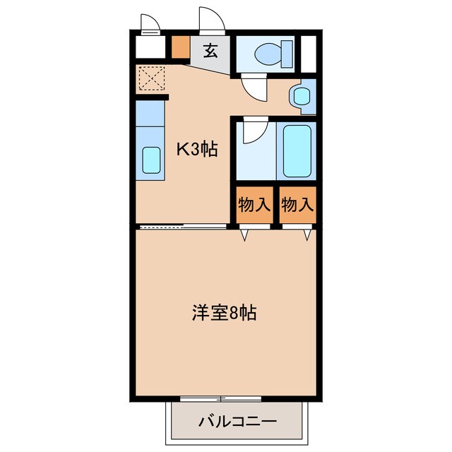 Surplus One光の物件間取画像