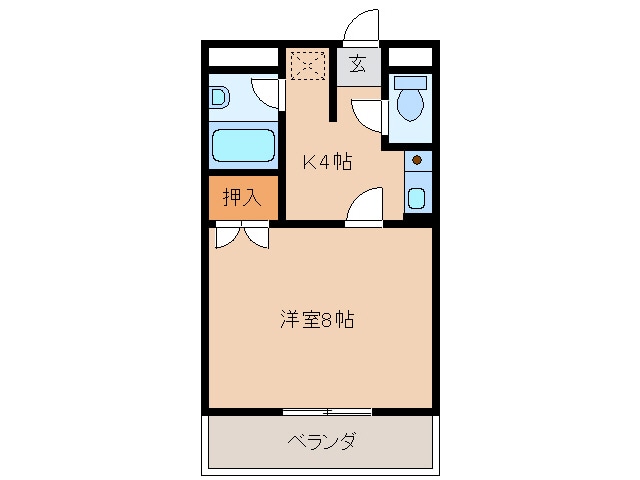 アペックス小牧の物件間取画像