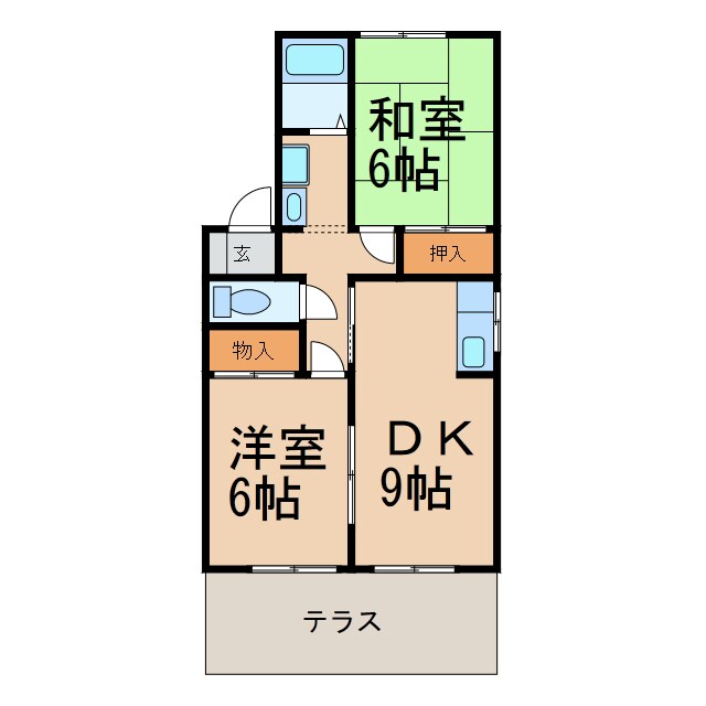 セラン１７０の物件間取画像