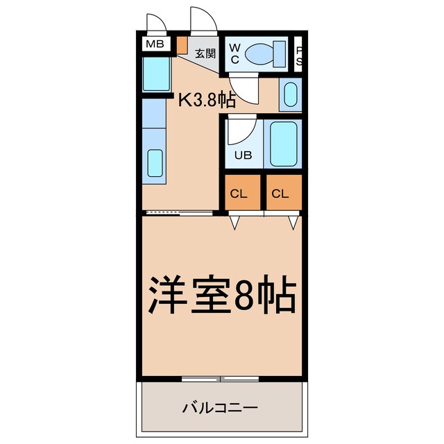 物件間取画像