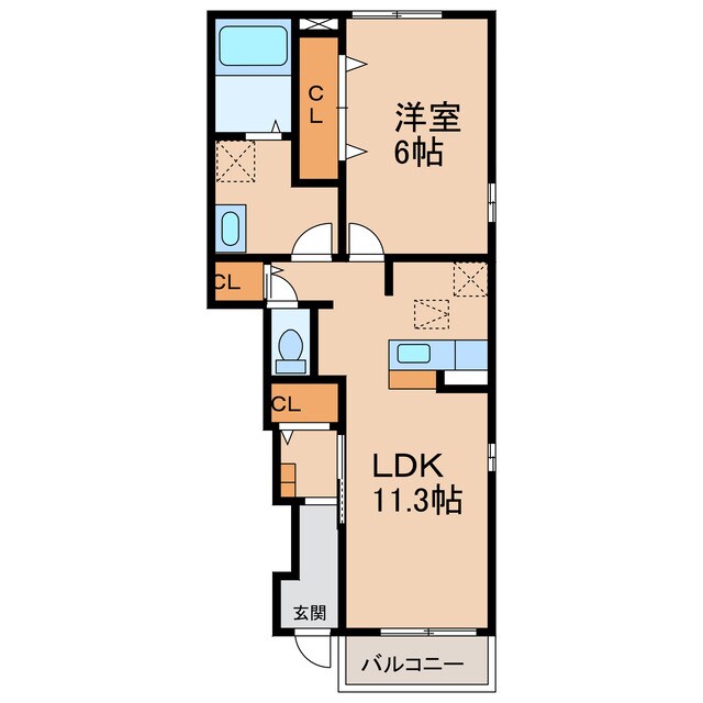 アルカンシェルＹＴの物件間取画像