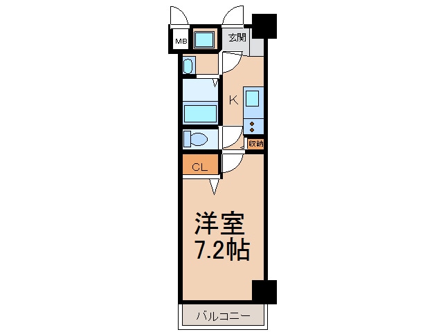 プラウランド小牧の物件間取画像